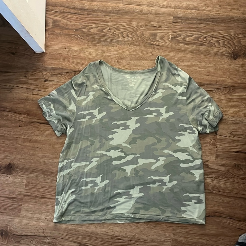 Camo American Eagle Blouse